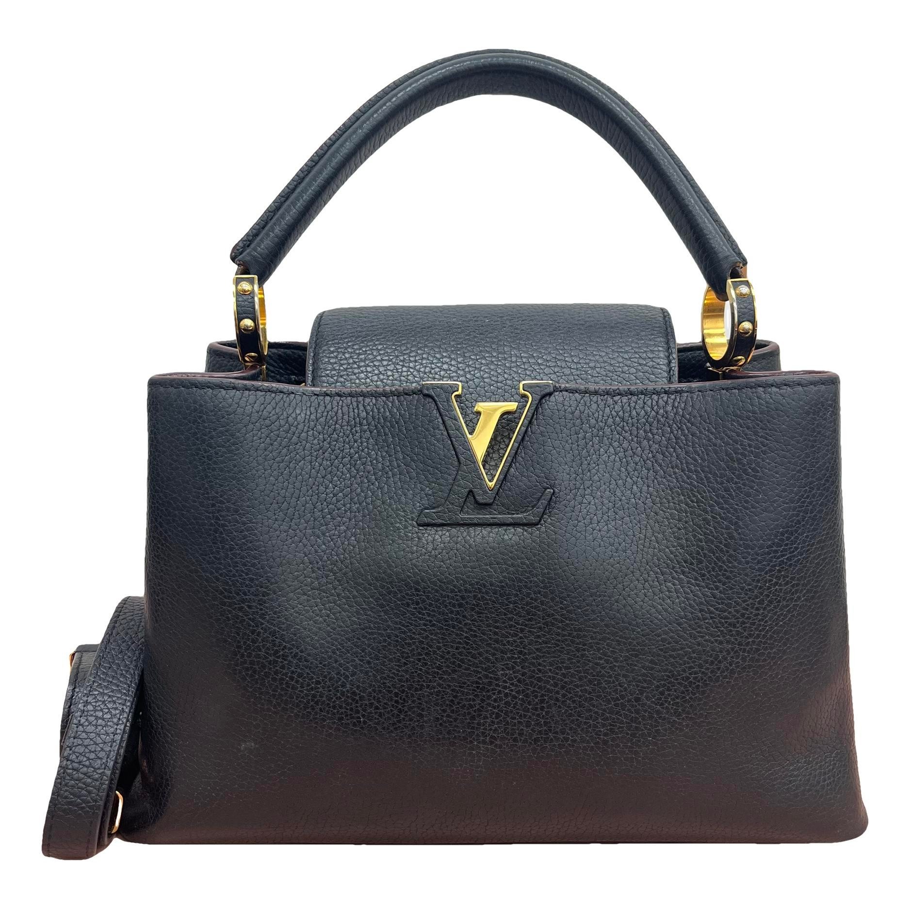Capucines leather handbag