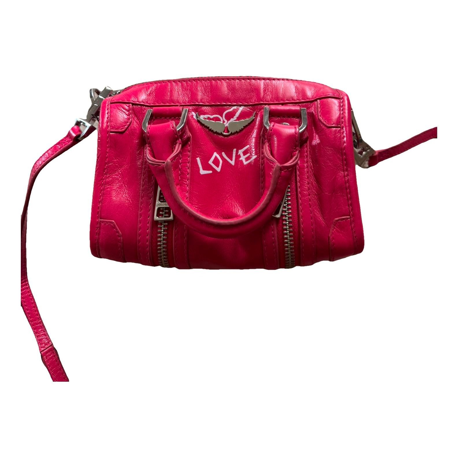 Leather mini bag