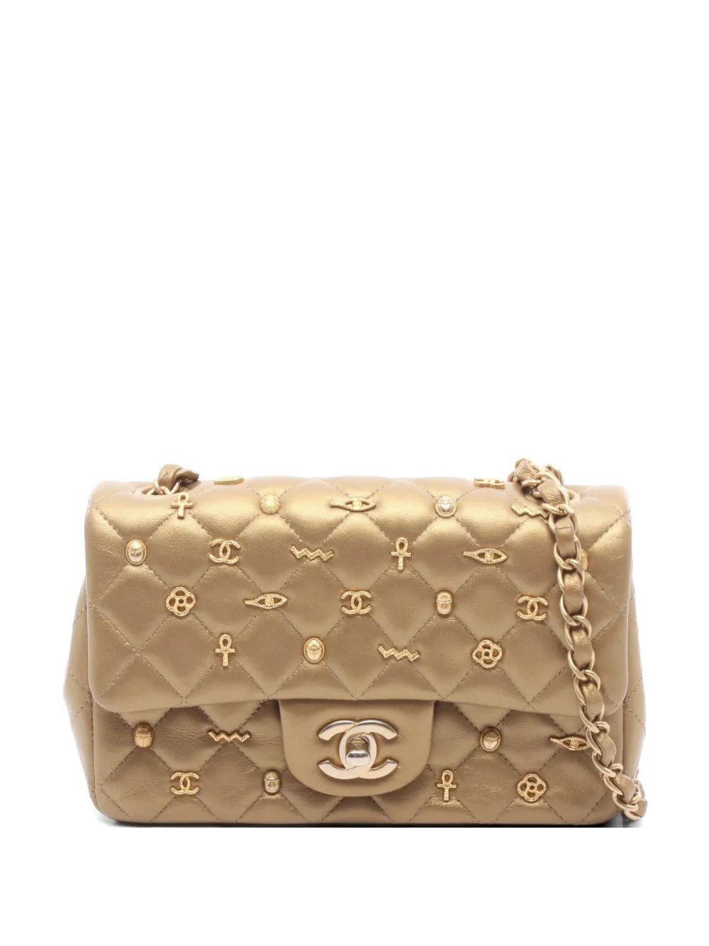 2019 mini matelasse charm shoulder bag