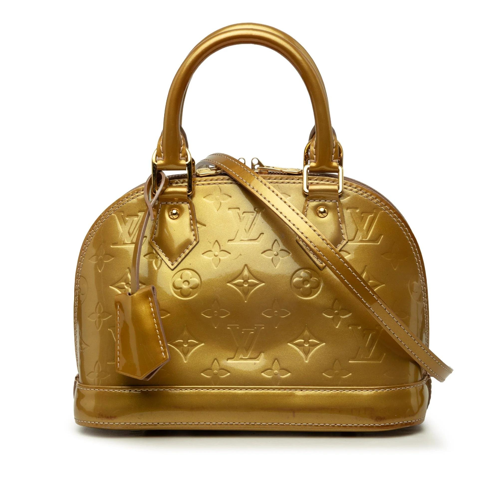 Alma leather handbag