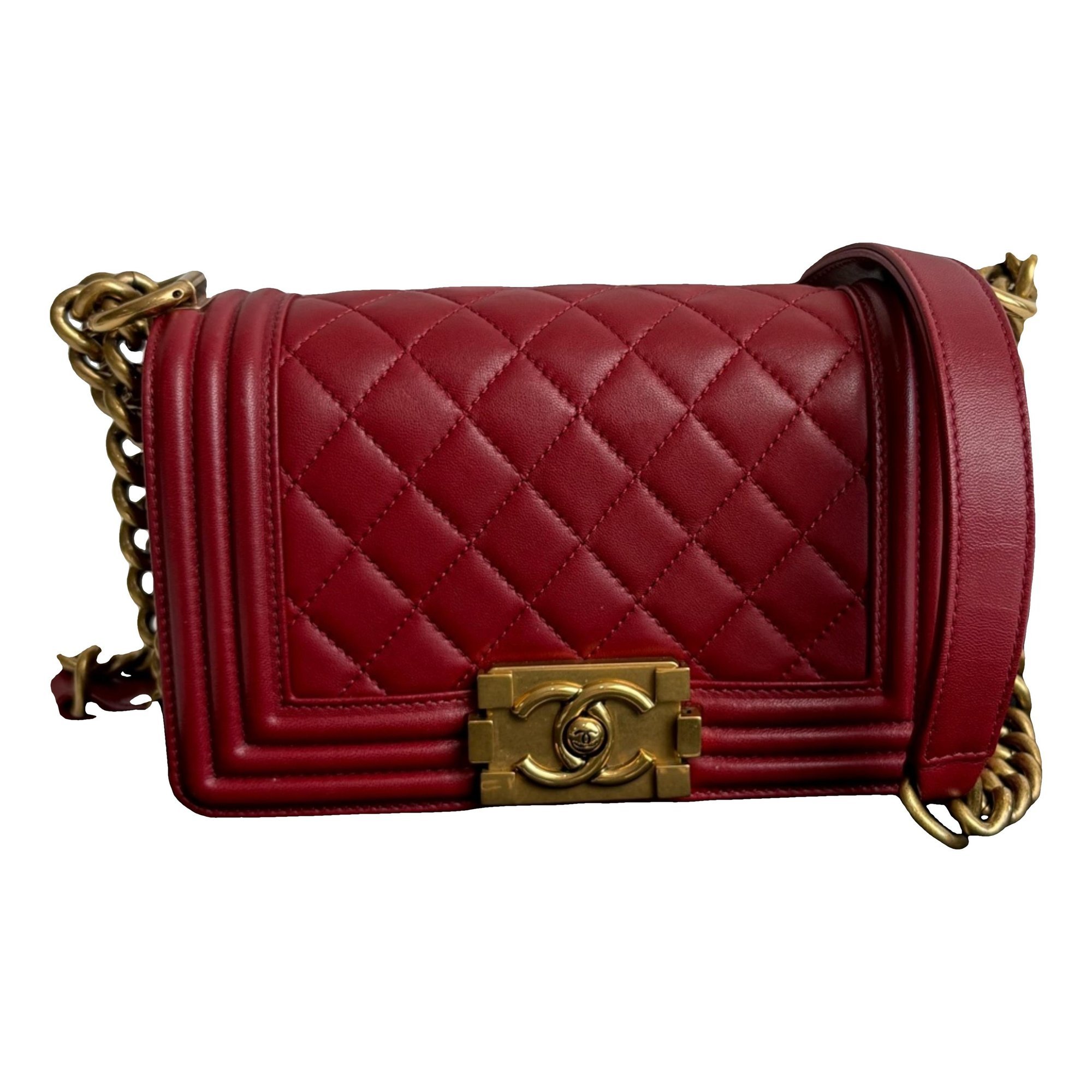 Boy leather crossbody bag