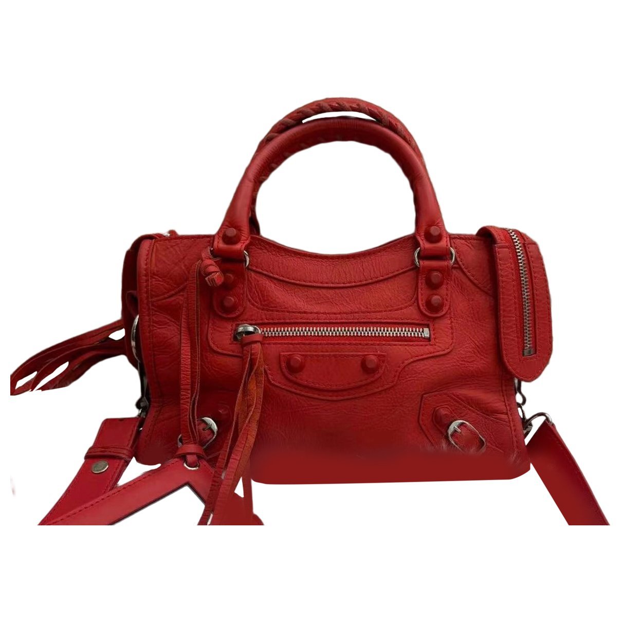 Neo Cagole City leather satchel