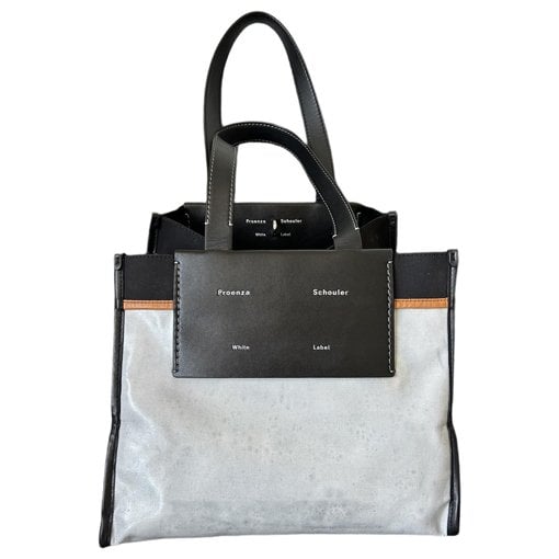 Leather tote