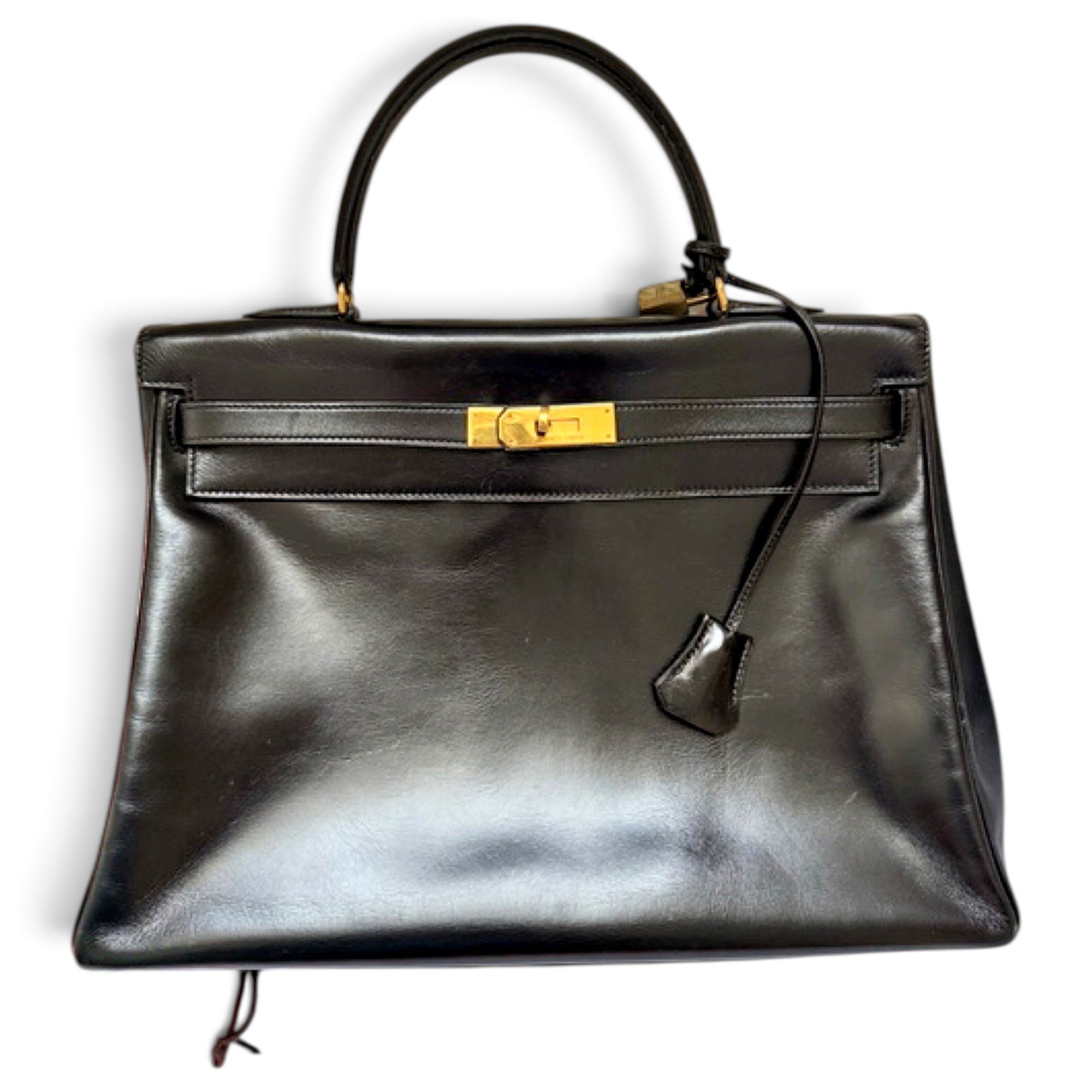 Kelly 35 leather handbag