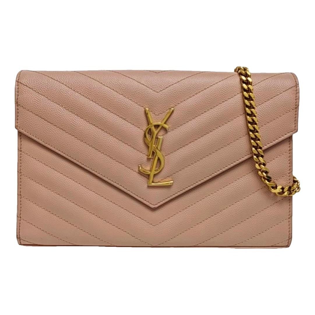 Portefeuille enveloppe leather crossbody bag