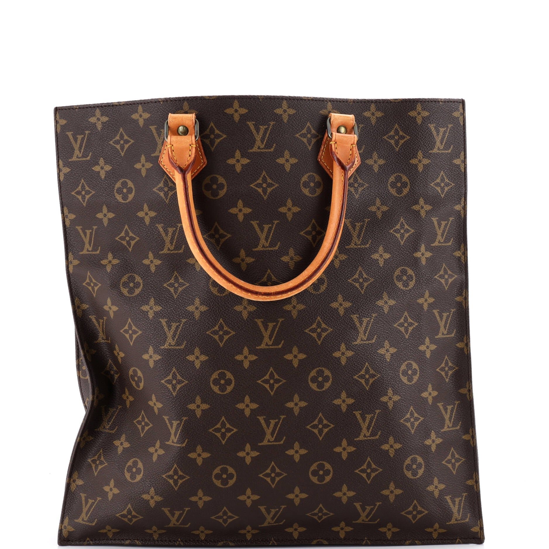 Vintage Sac Plat Bag Monogram Canvas