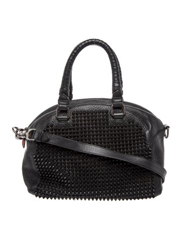 Leather Top Handle Bag
