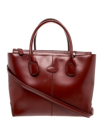 Leather Top Handle Bag