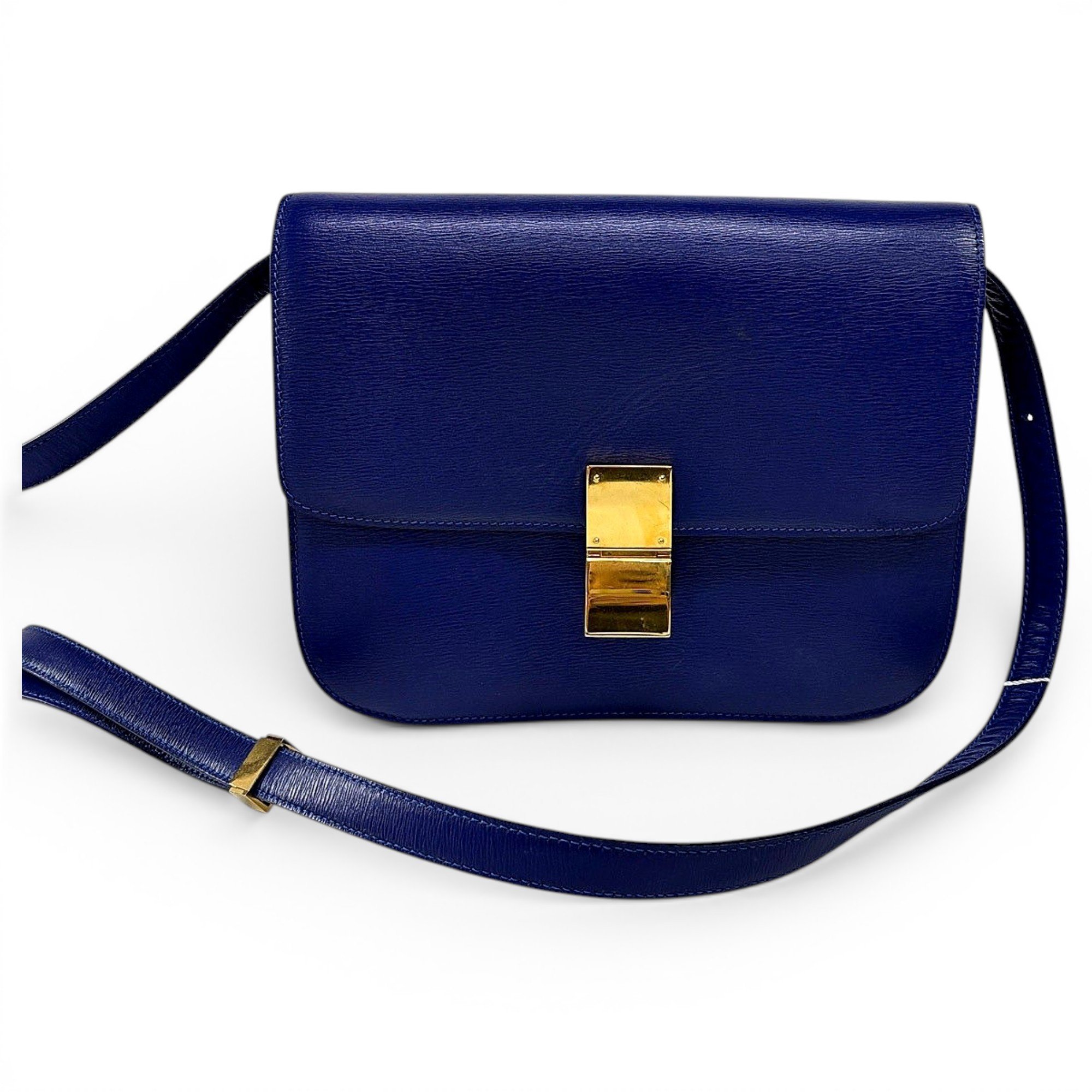 Classic leather crossbody bag