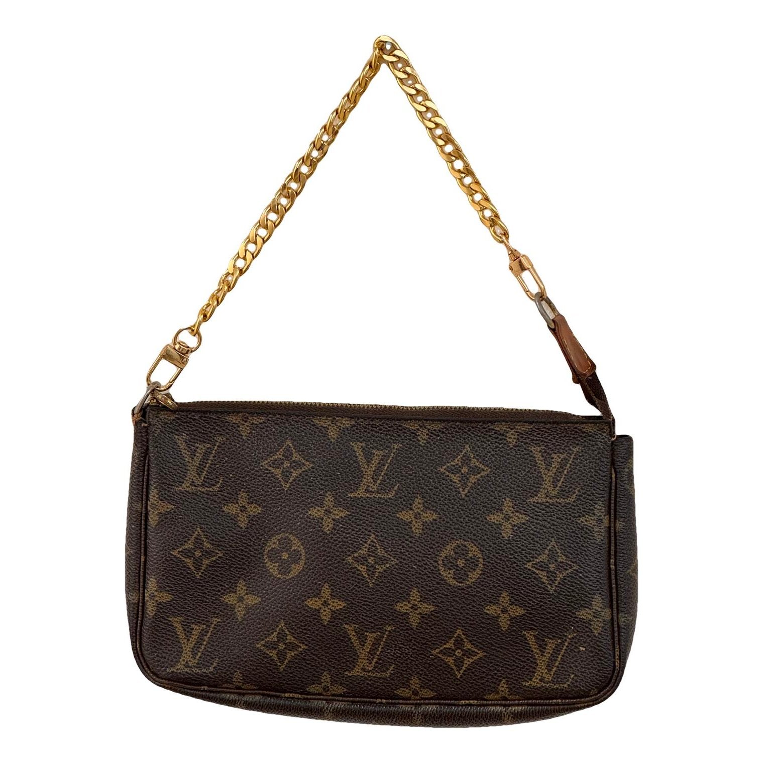 Pochette Accessoire leather handbag