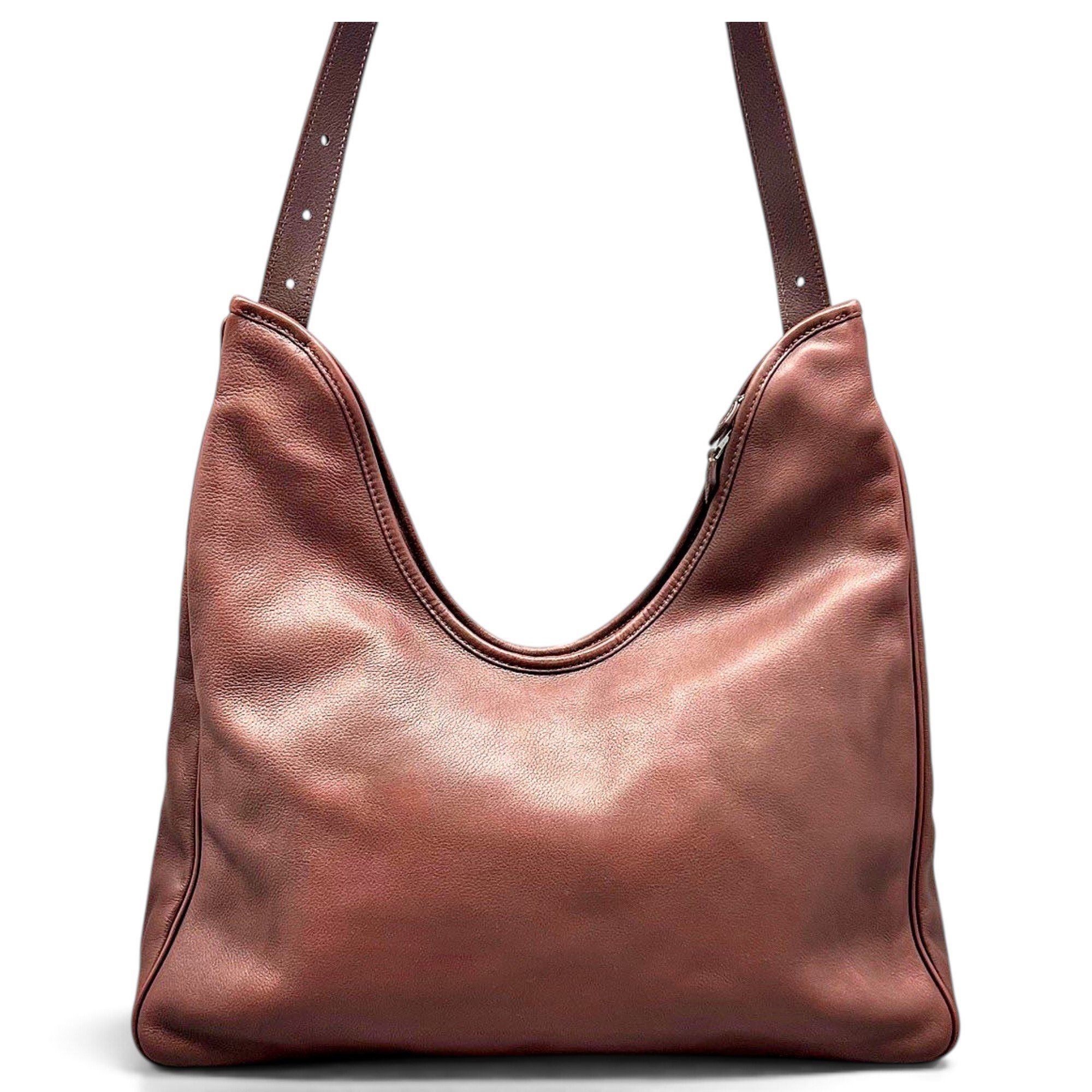 Leather handbag