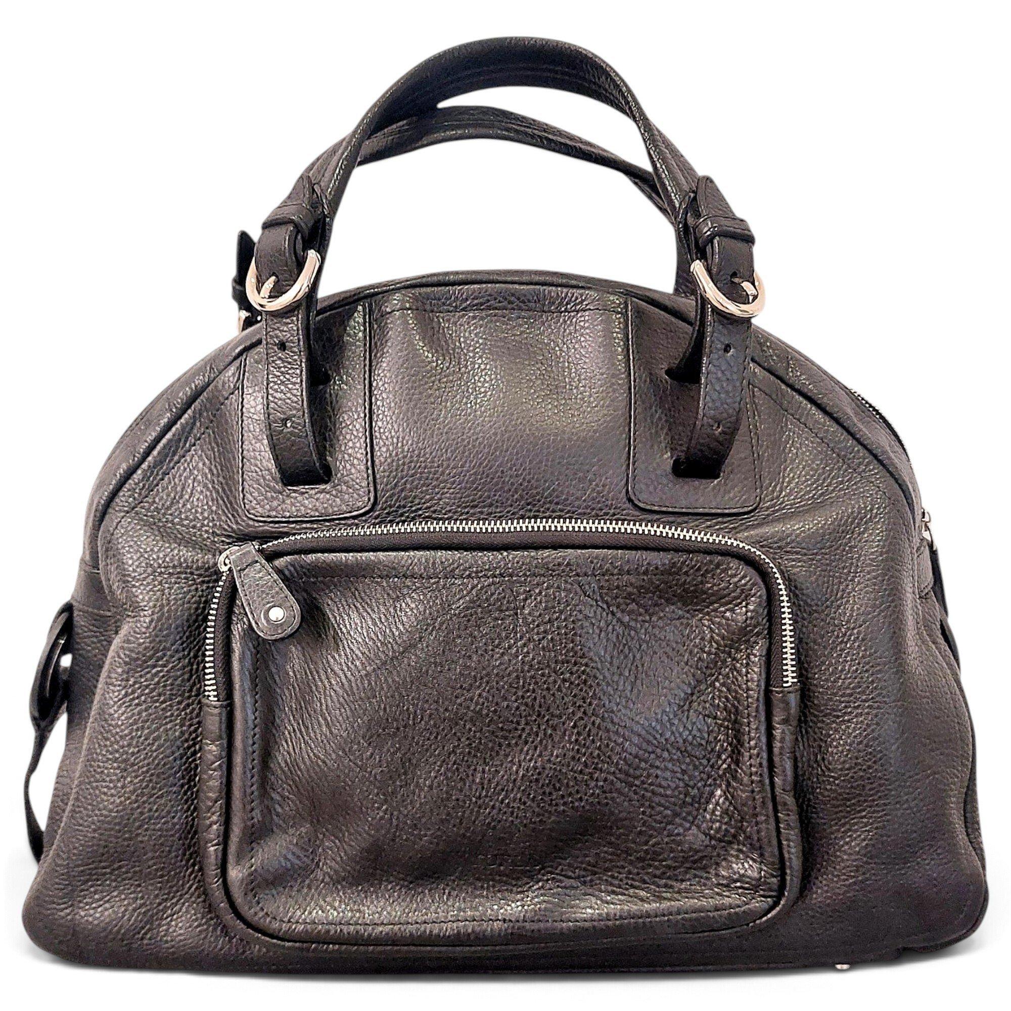 Leather handbag