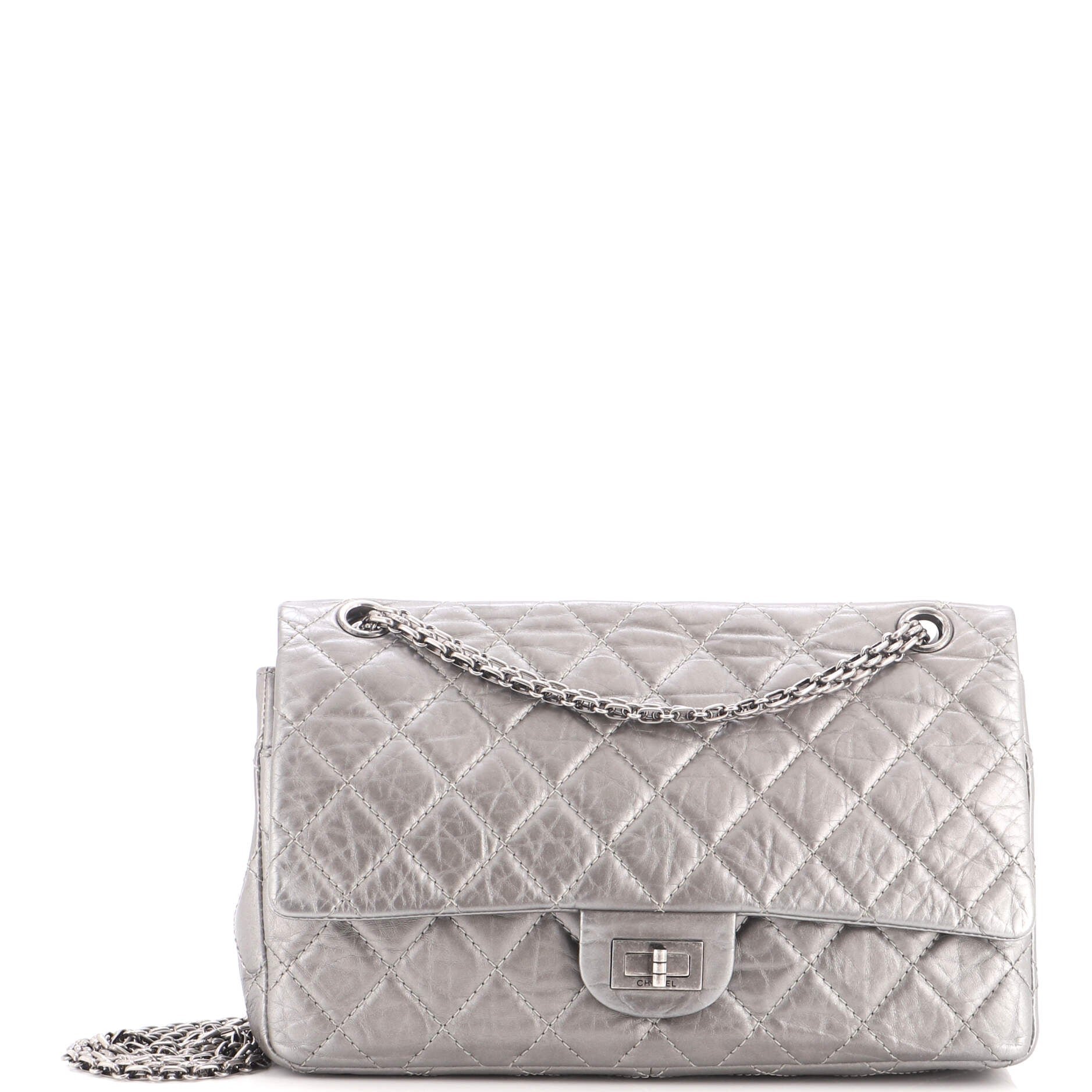 Reissue 2.55 Flap Bag Quilted Aged Calfskin 226
