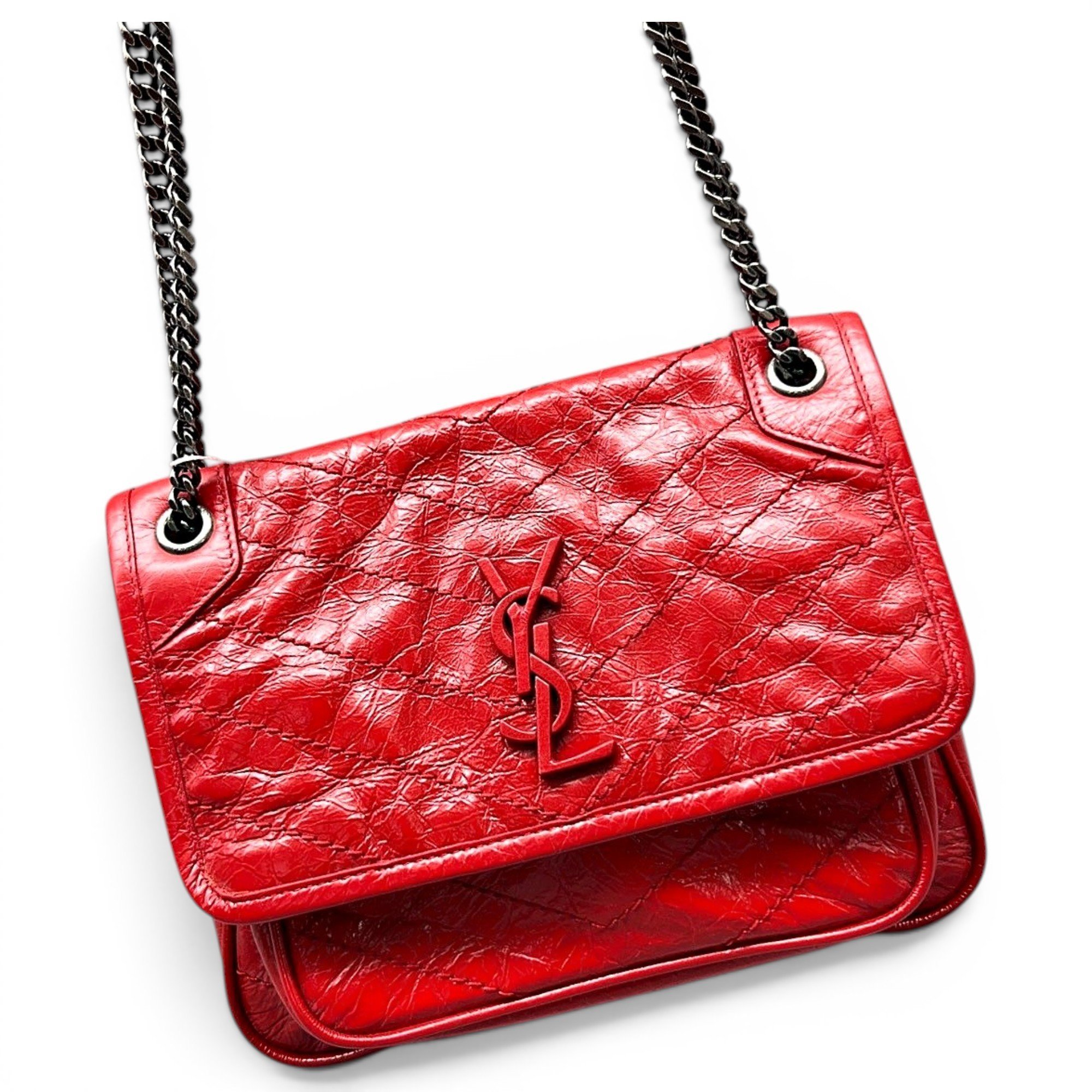 Mini Niki leather handbag
