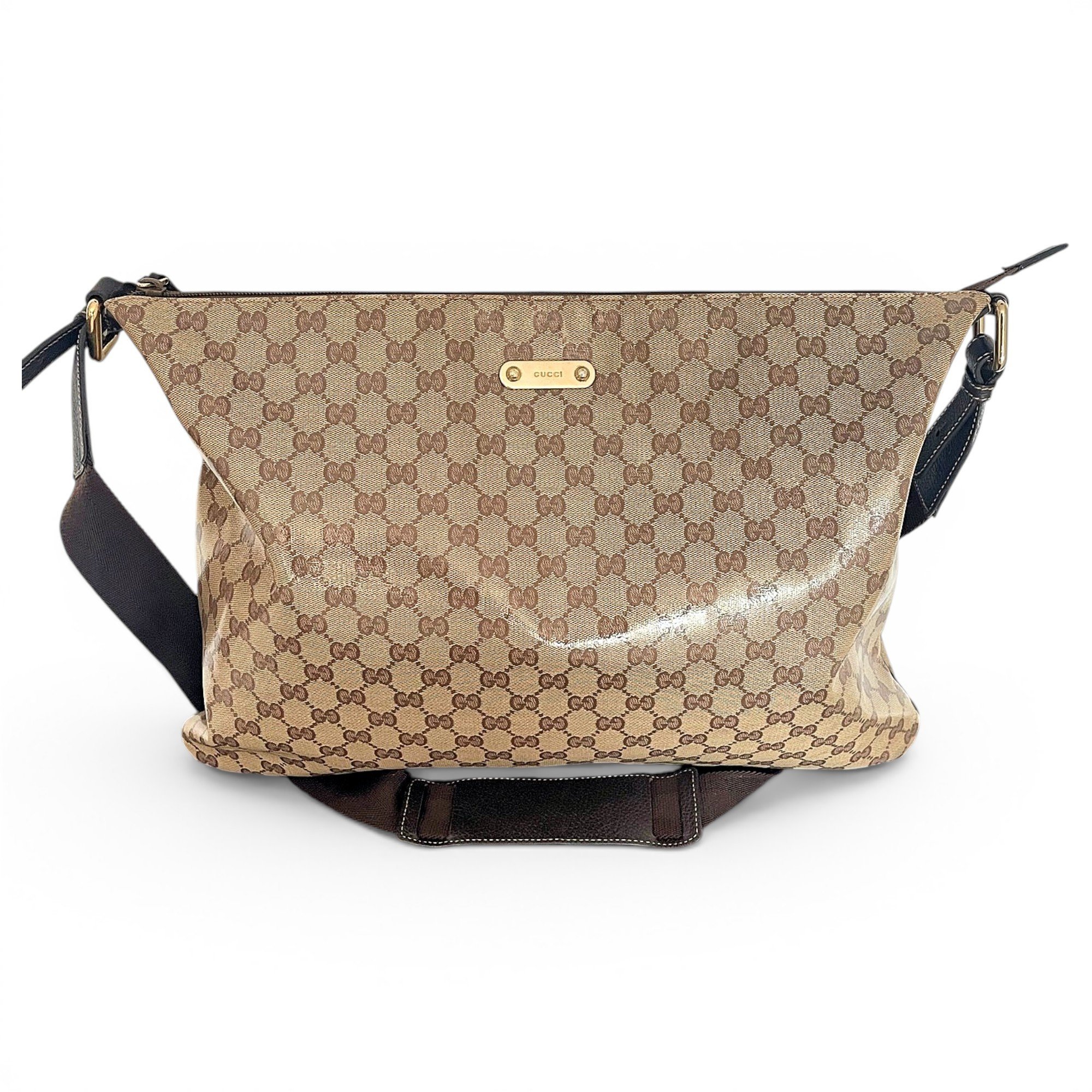 Leather crossbody bag