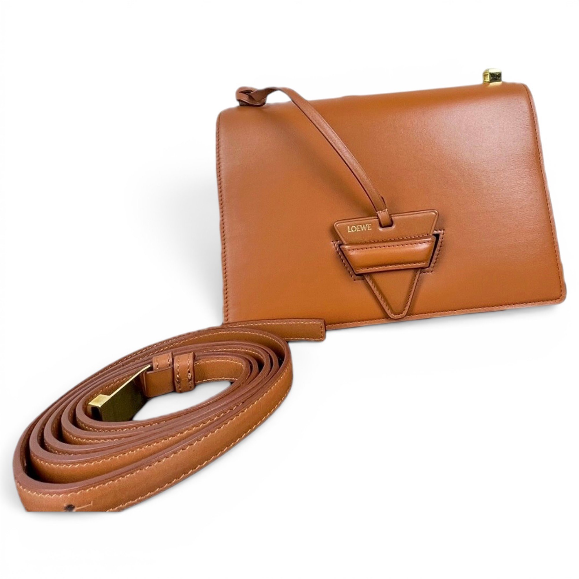 Barcelona leather handbag