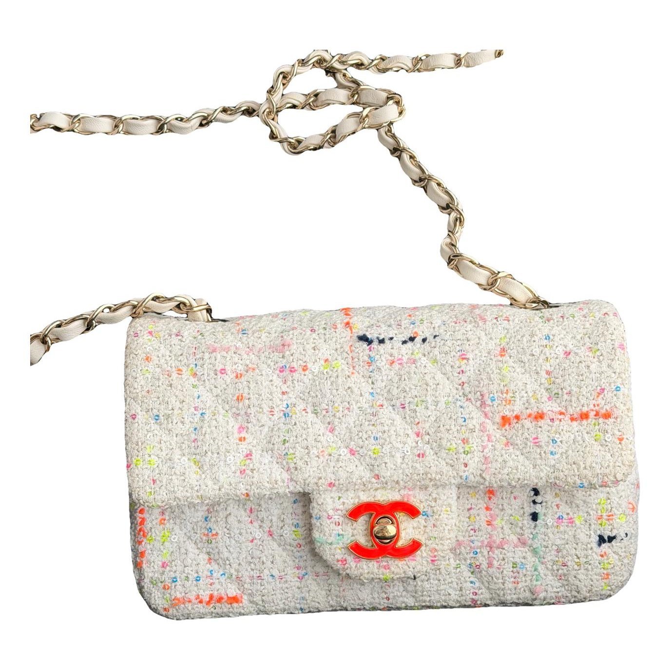 Timeless/Classique tweed crossbody bag