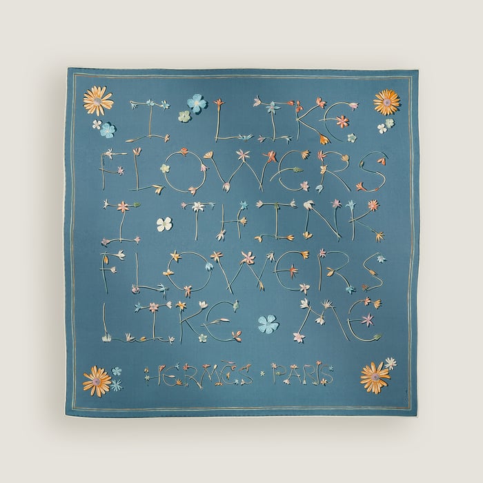 I Like Flowers Scarf 70