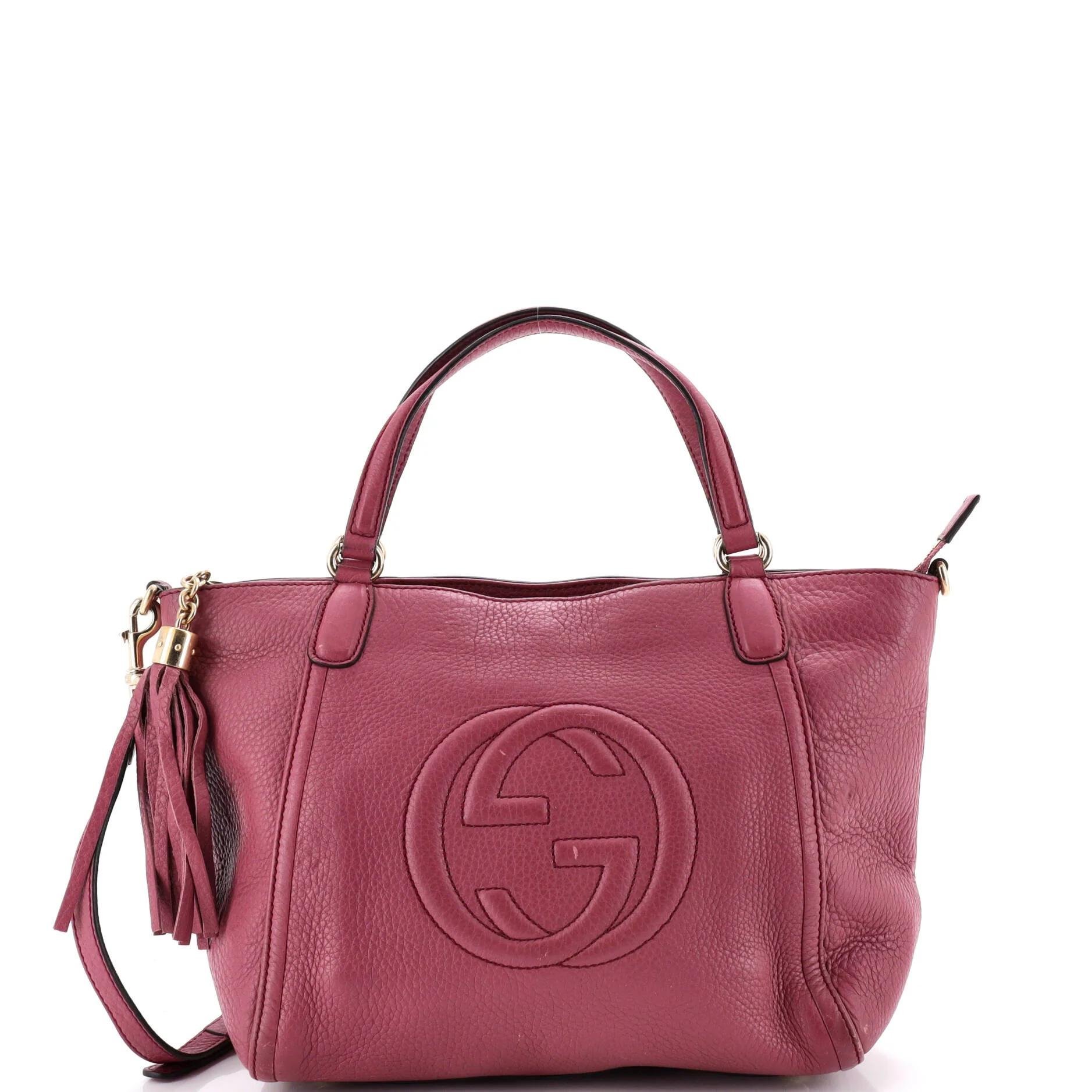Leather handbag