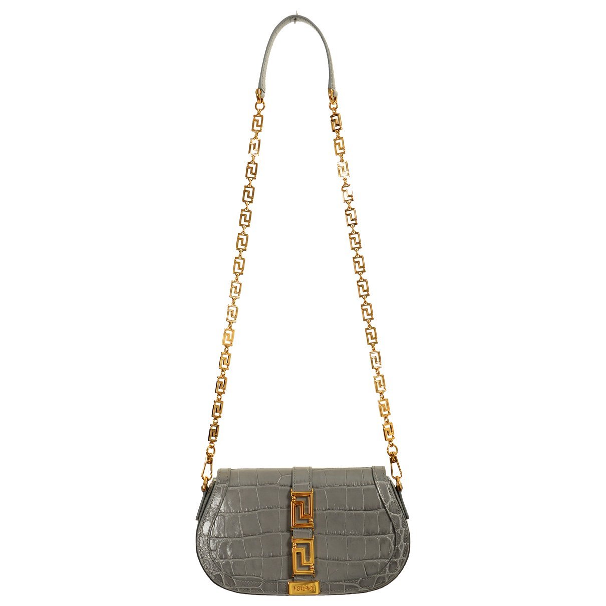 Greca Goddess leather handbag