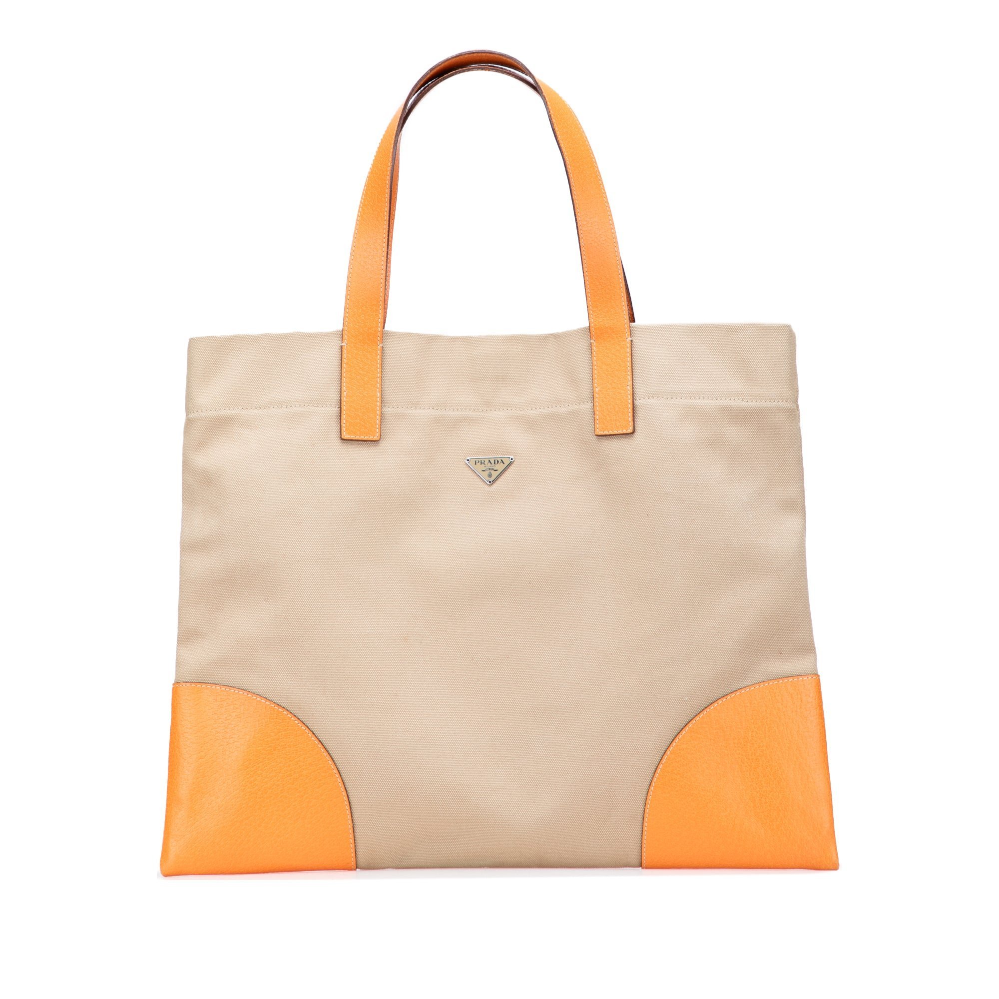 Leather tote