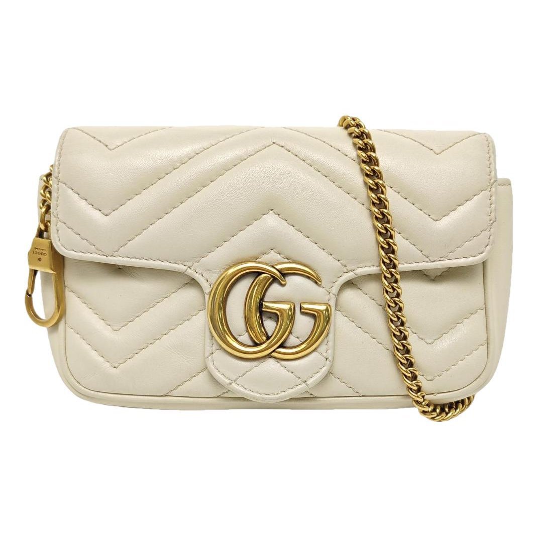 GG Marmont Flap leather handbag