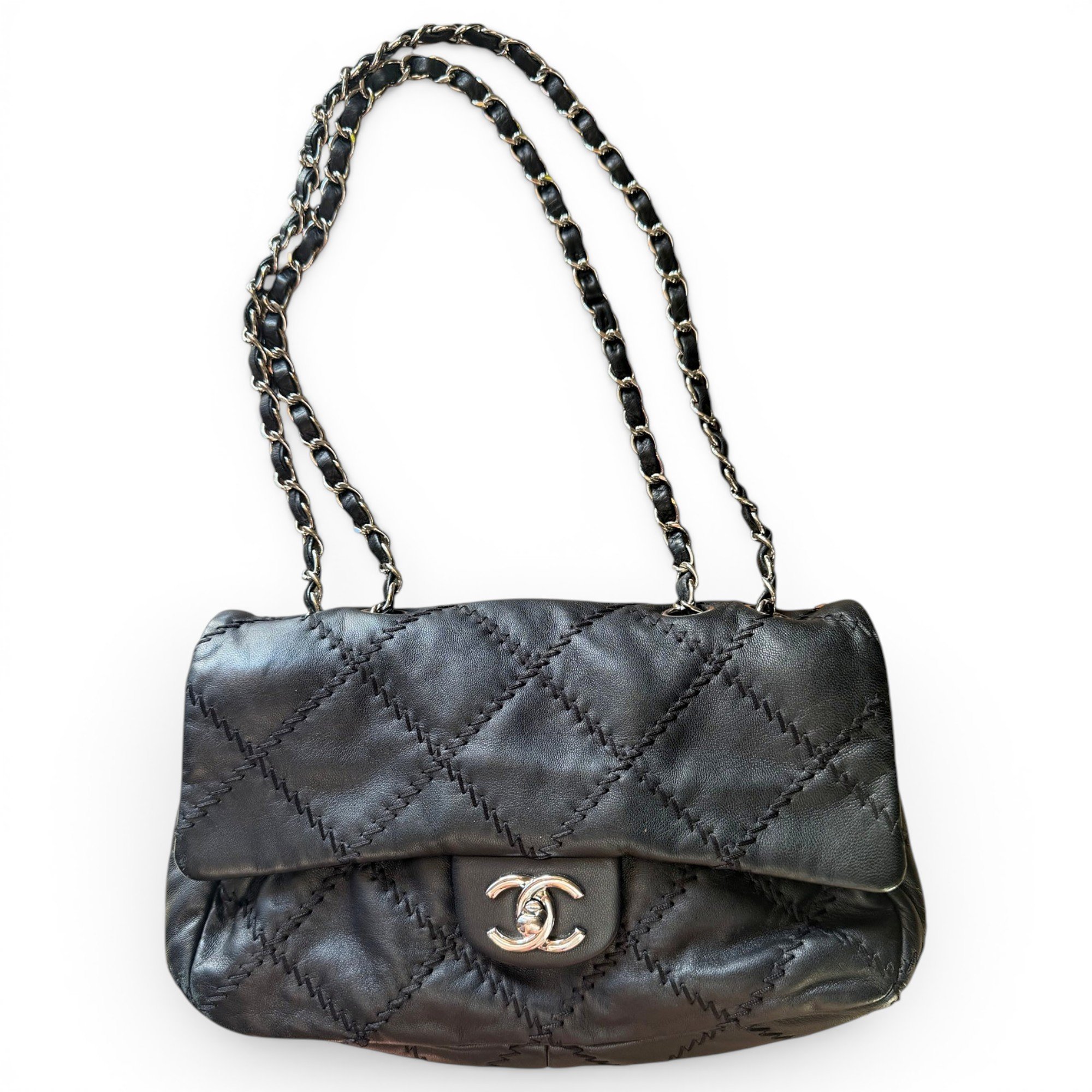 Leather handbag