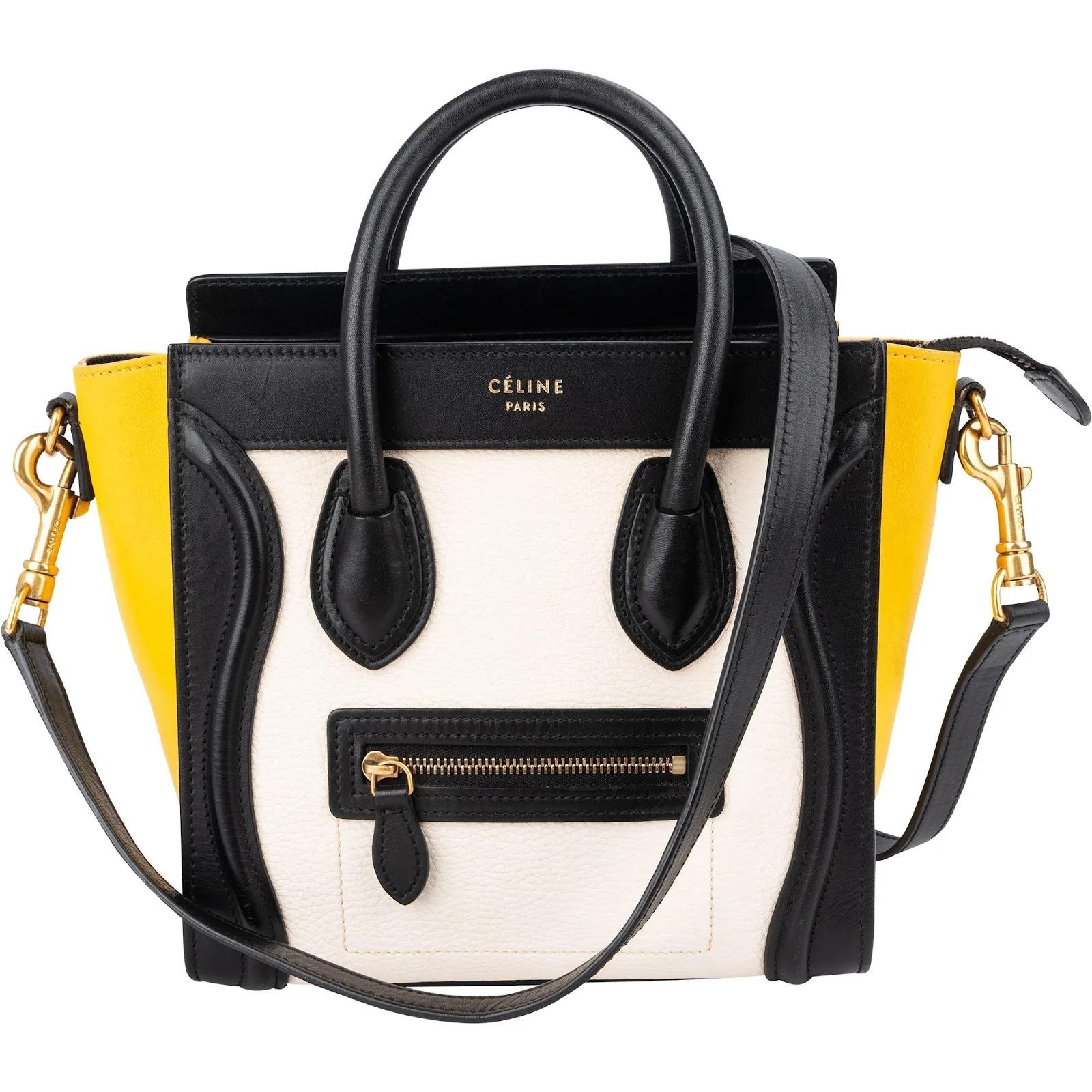 Luggage leather handbag