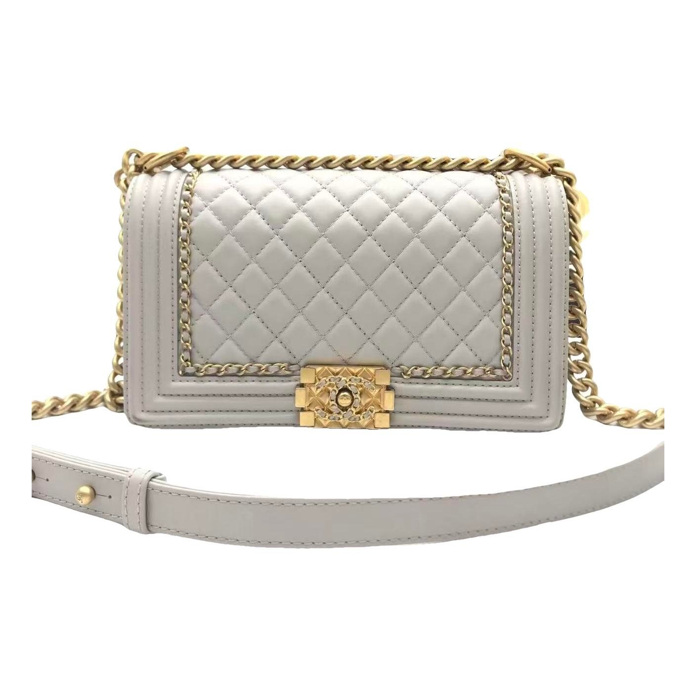 Boy leather handbag
