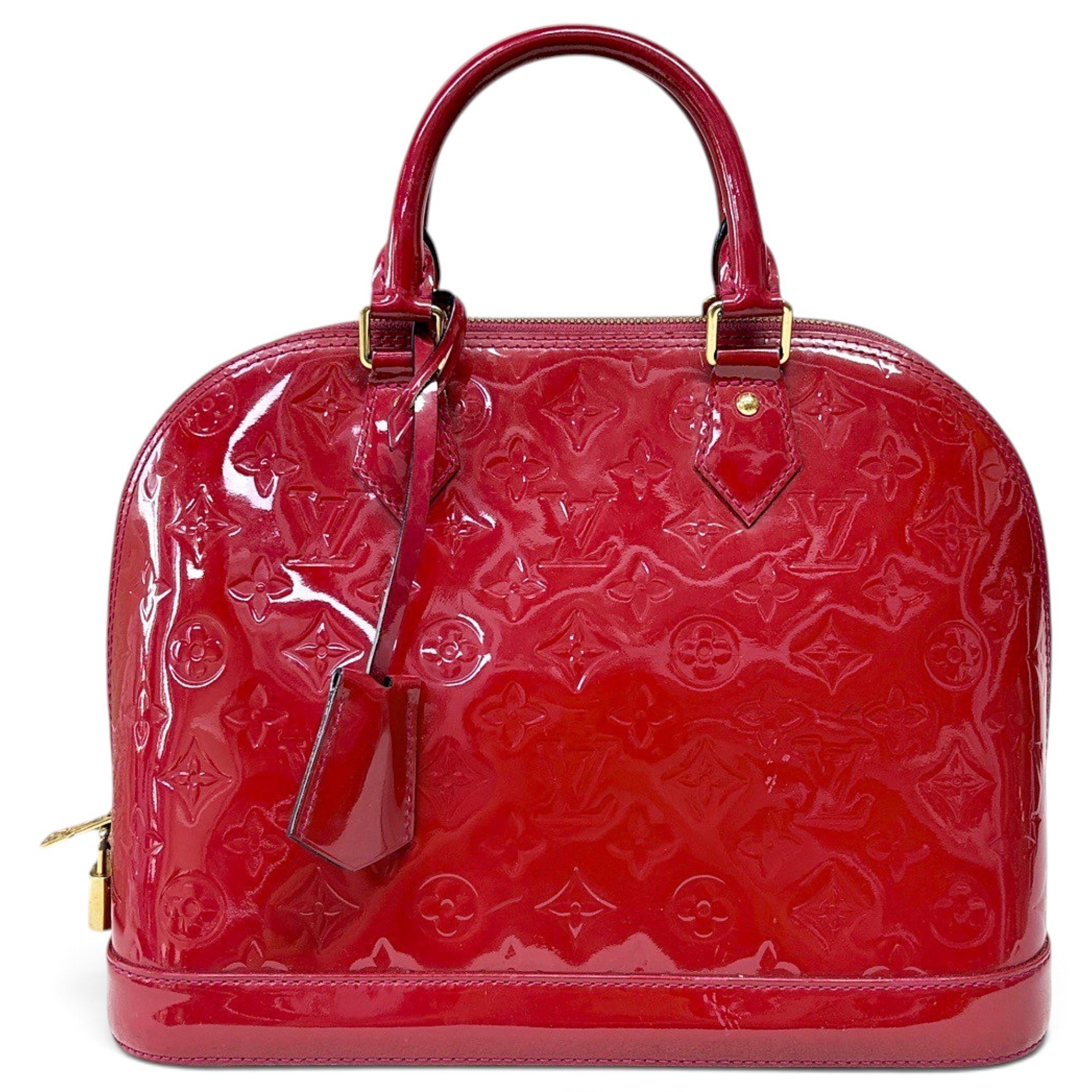 Alma patent leather handbag