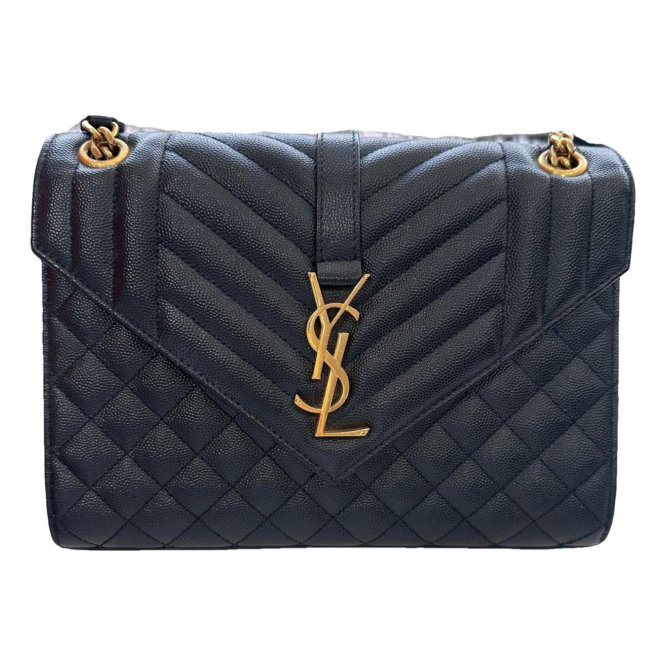 Saint Laurent Envelope leather handbag