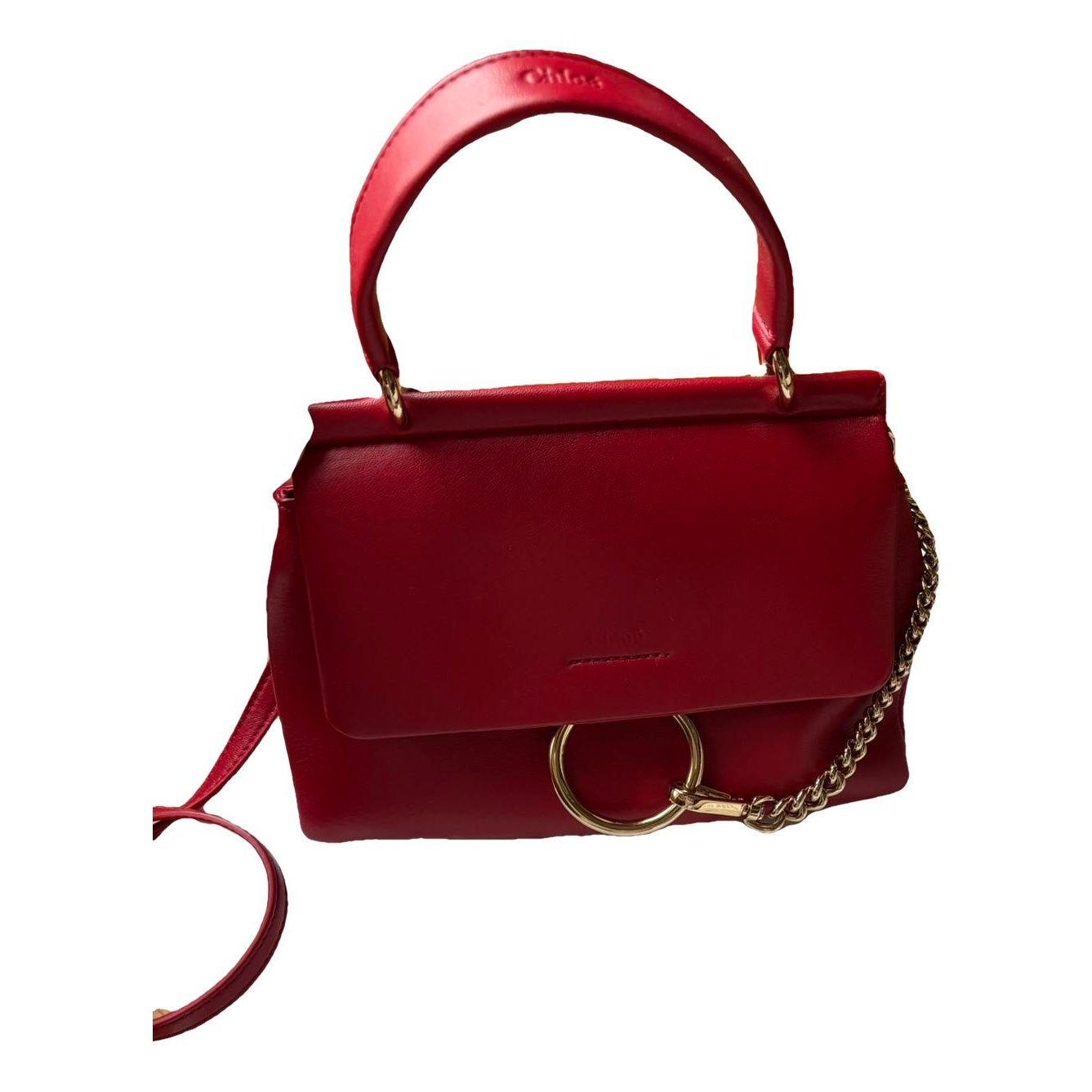 Faye leather handbag