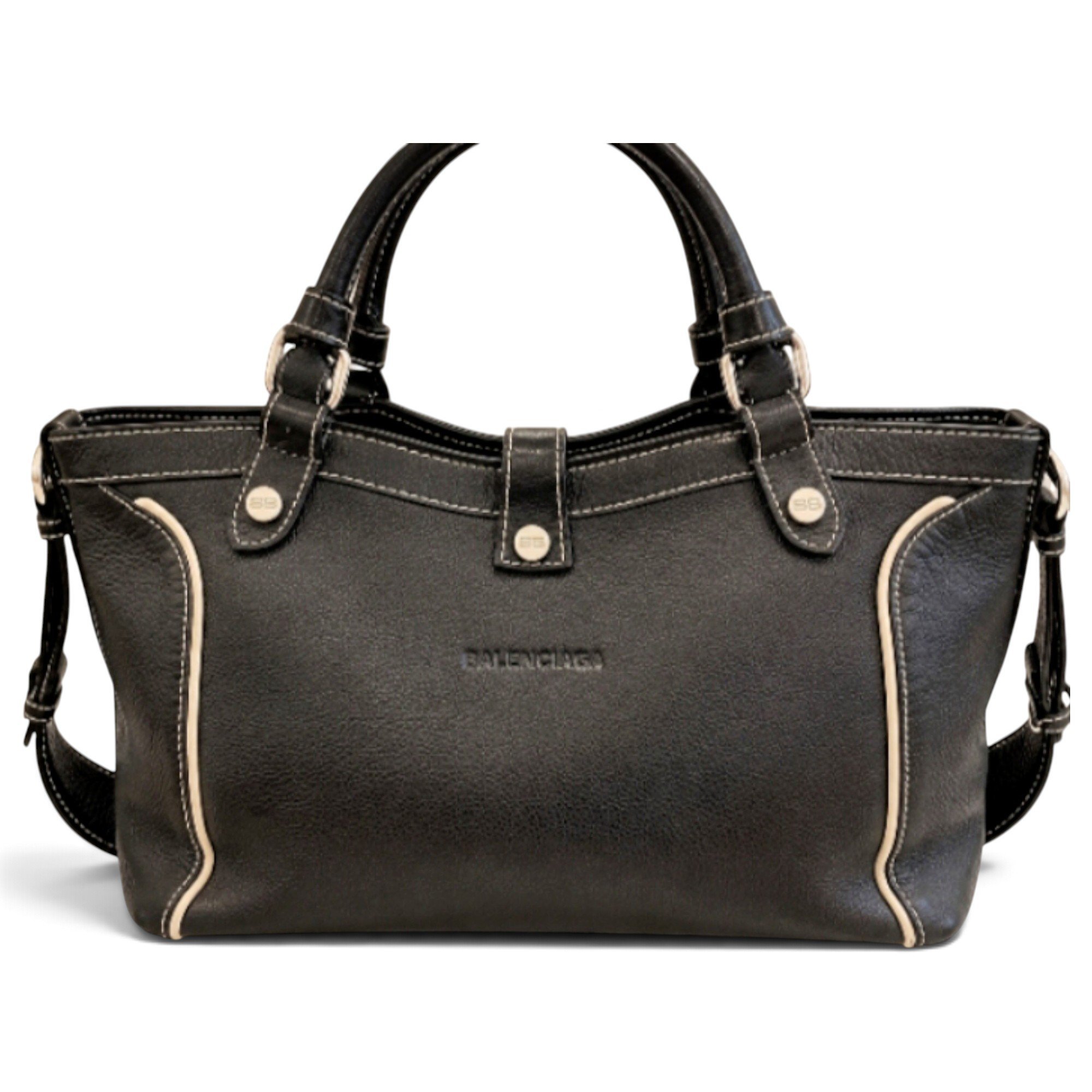 Leather handbag