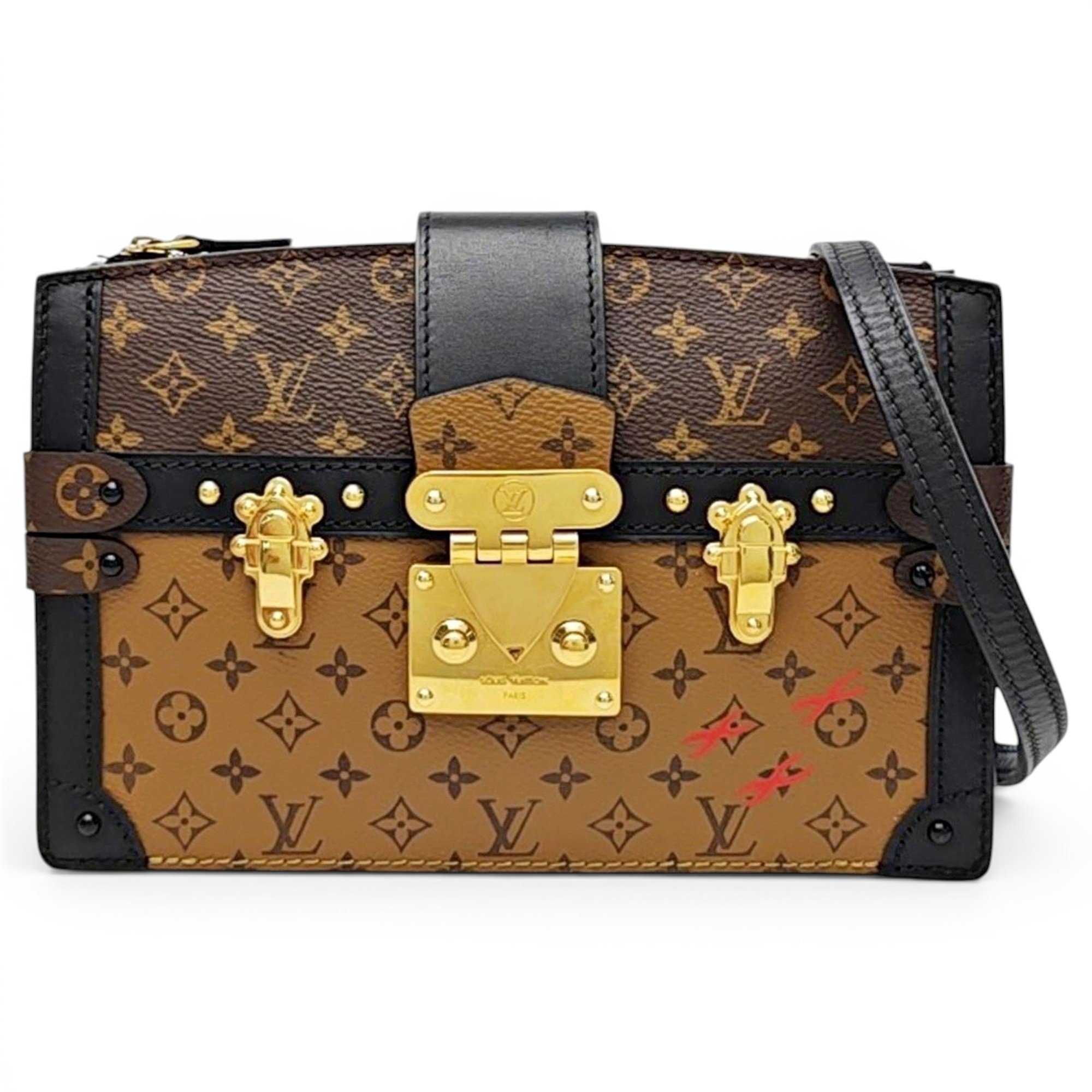 City Trunk leather handbag