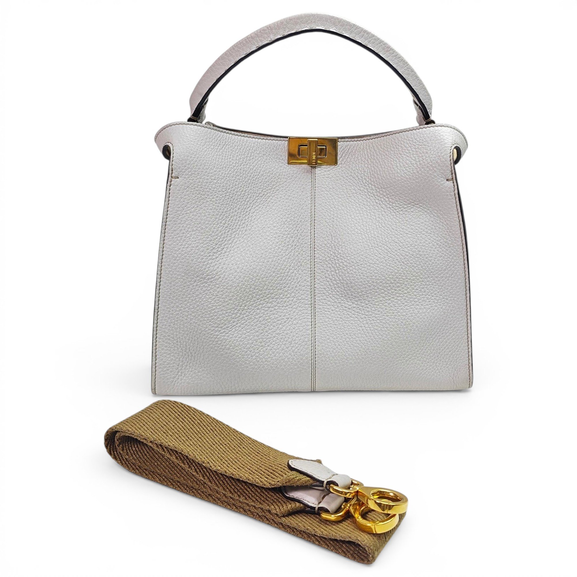 Peekaboo X-Lite leather handbag