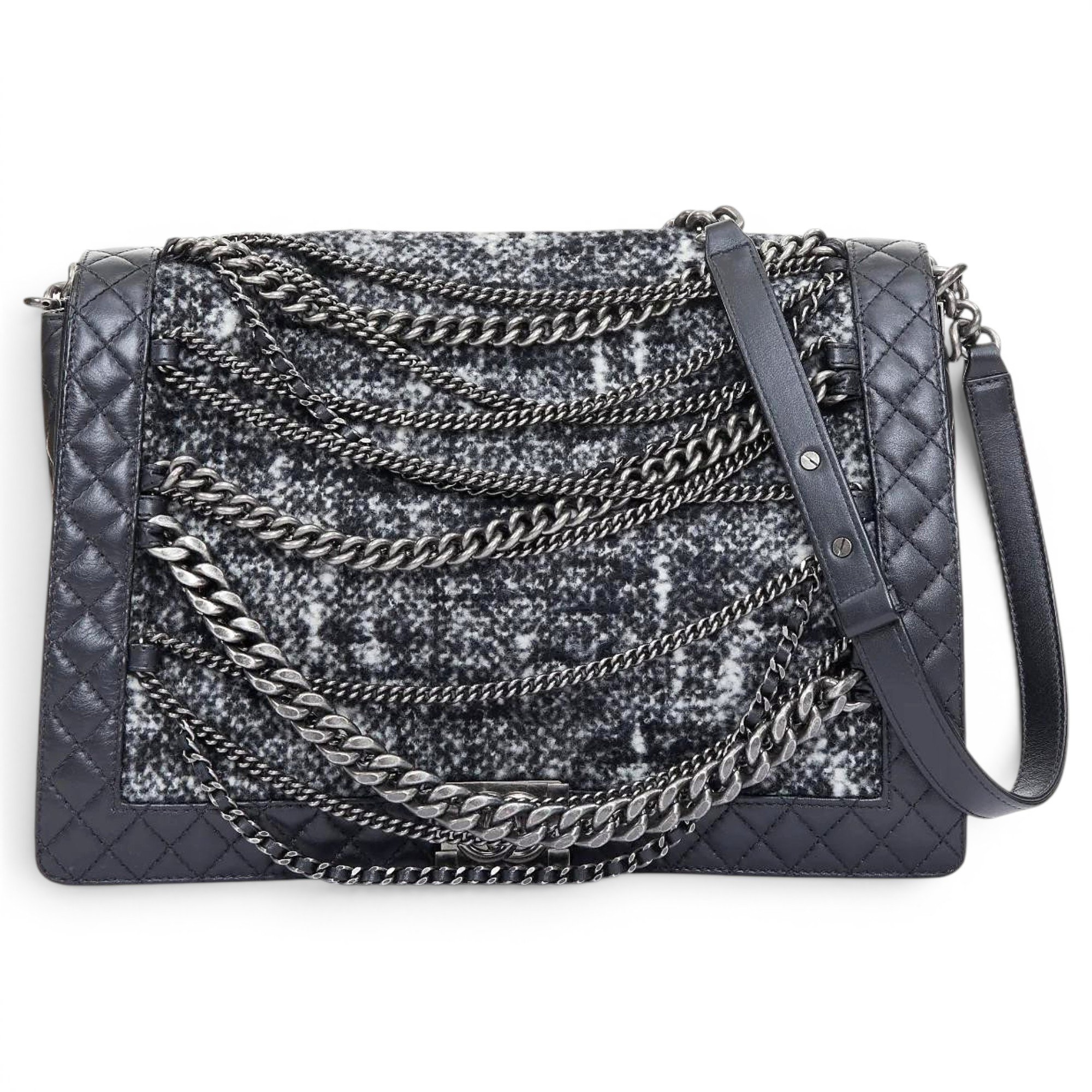 Leather handbag