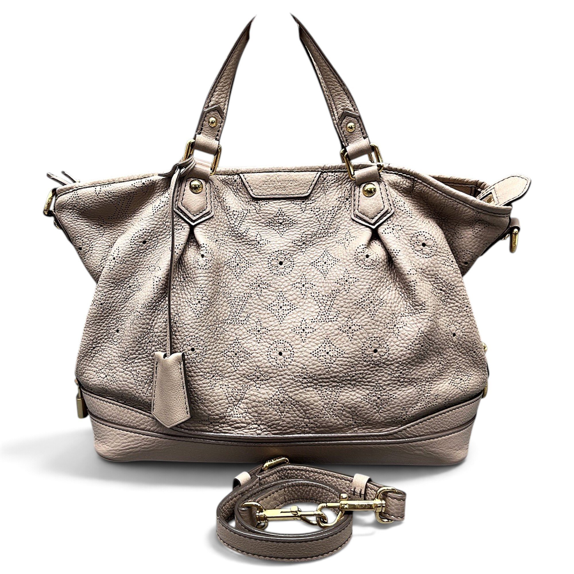 Stellar leather handbag