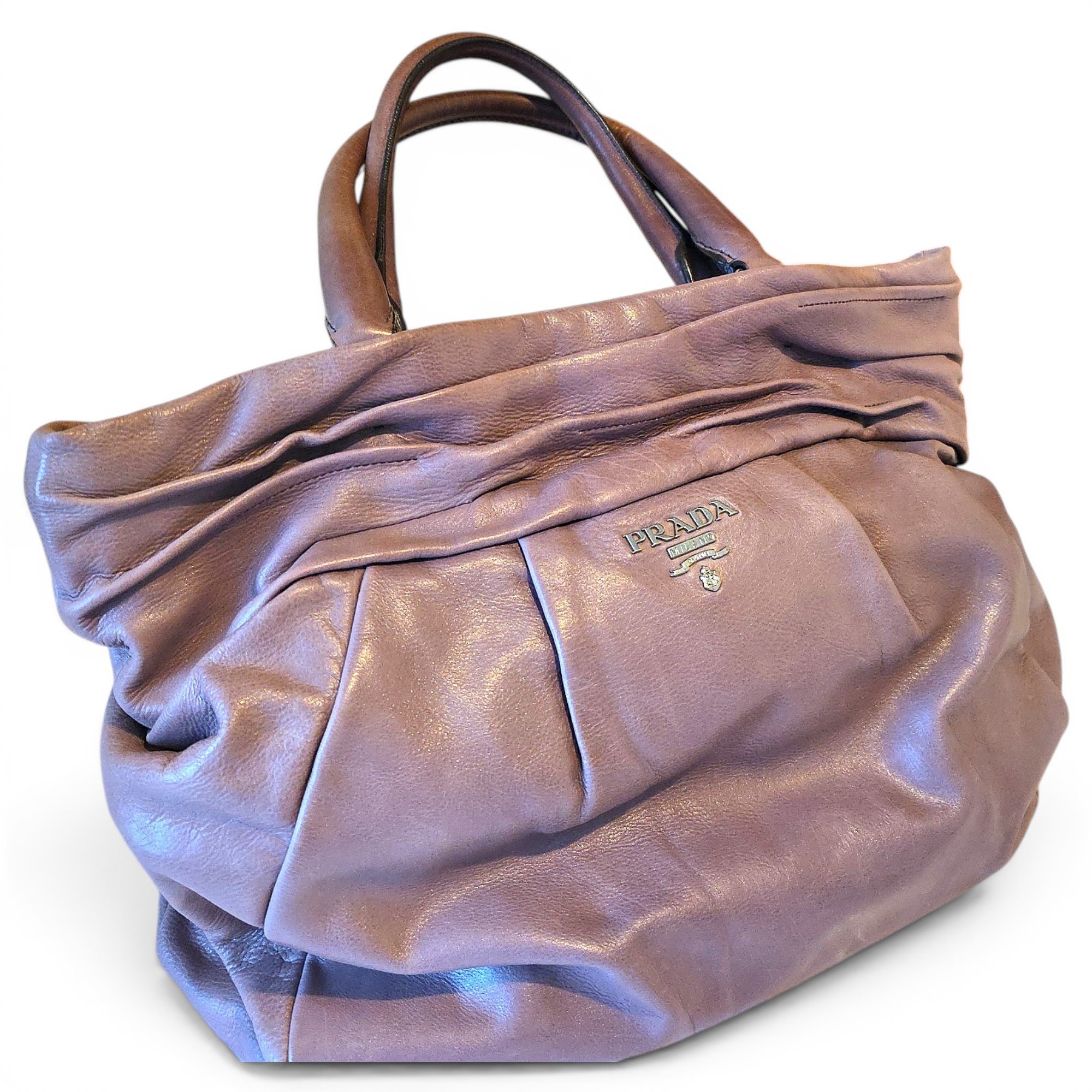 Leather handbag