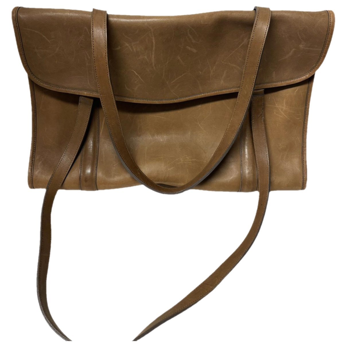 Leather tote
