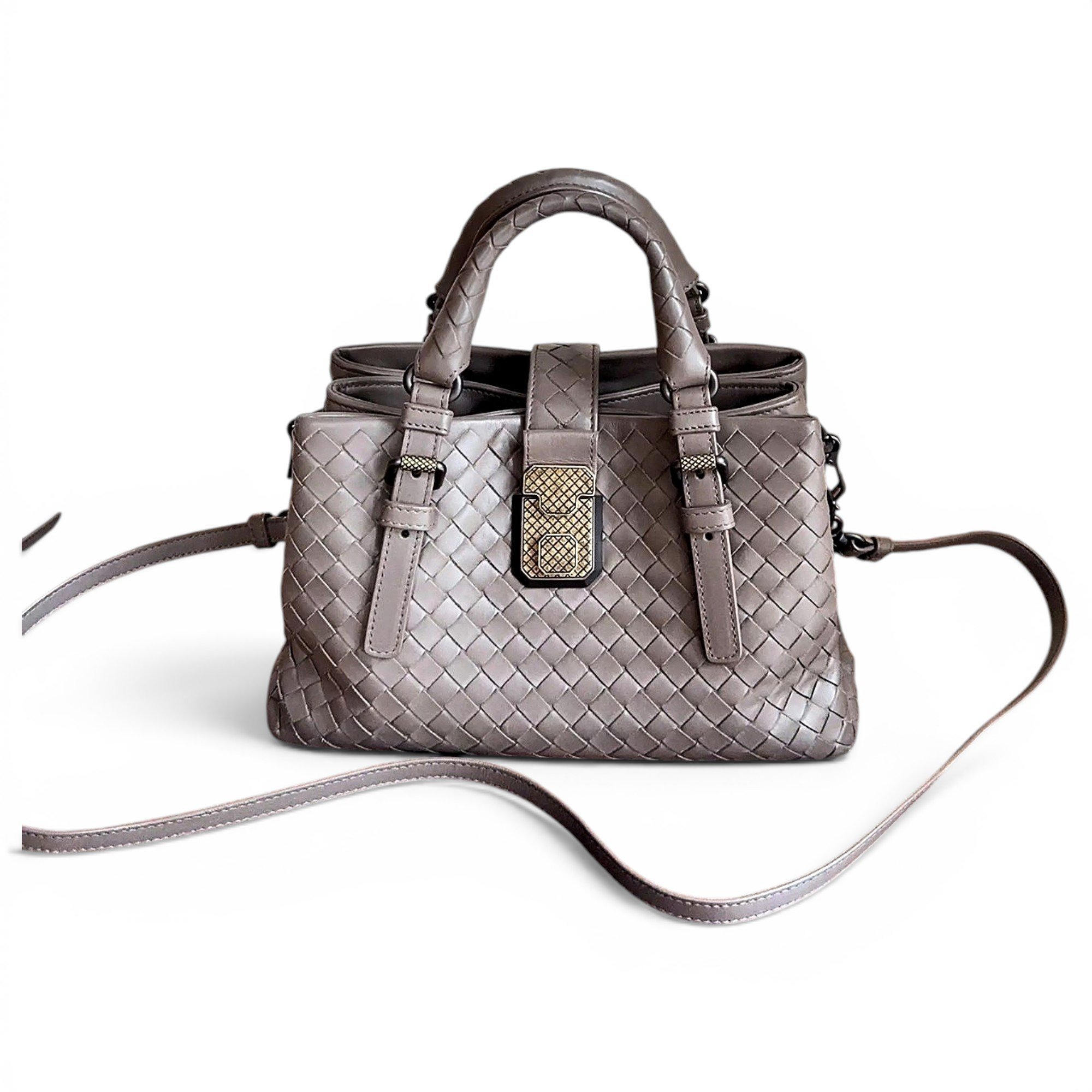 Roma leather handbag