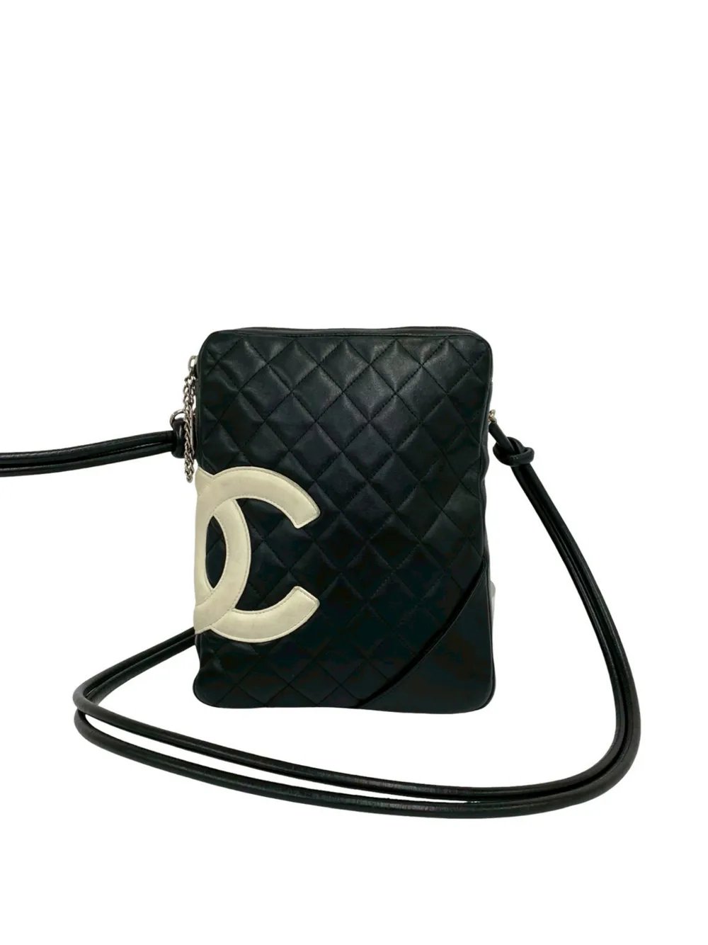 2004-2005 Quilted Lambskin Cambon Ligne crossbody bag