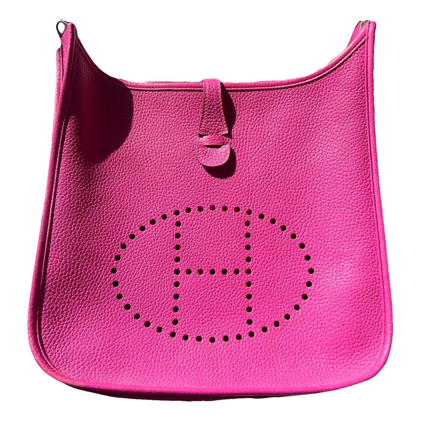 Hermes Evelyne leather crossbody bag