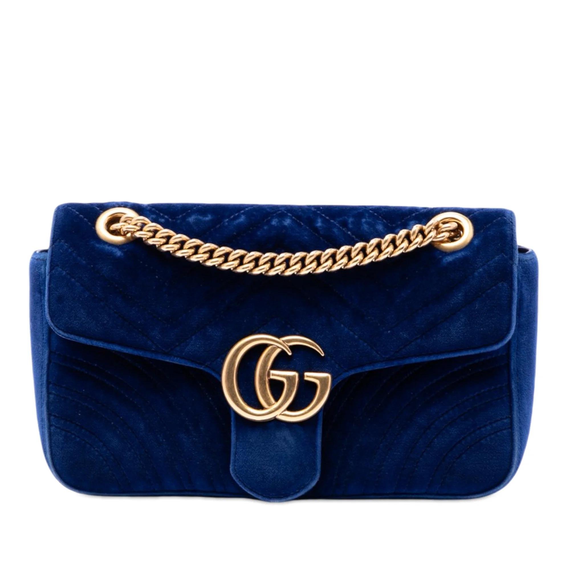GG Marmont velvet handbag
