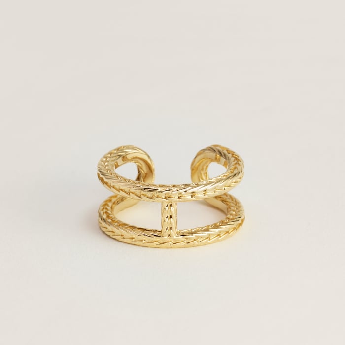 Sans Coloris Chaine d'Ancre Danae Ring, Small Model