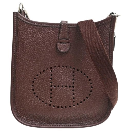 Evelyne leather handbag