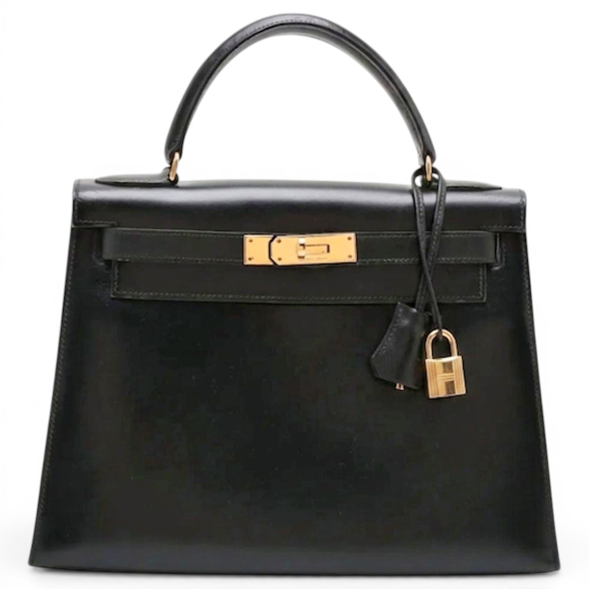 Kelly 28 leather handbag