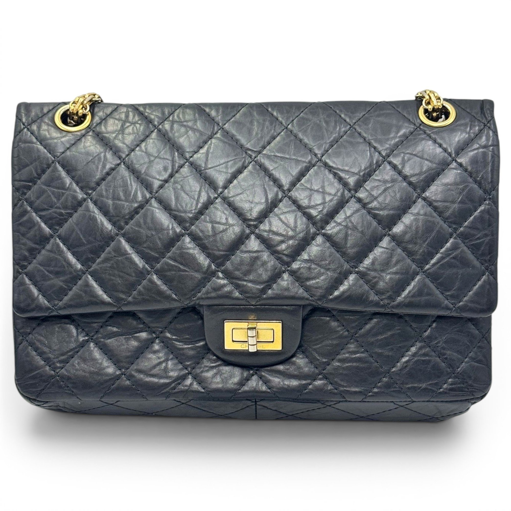 2.55 leather handbag