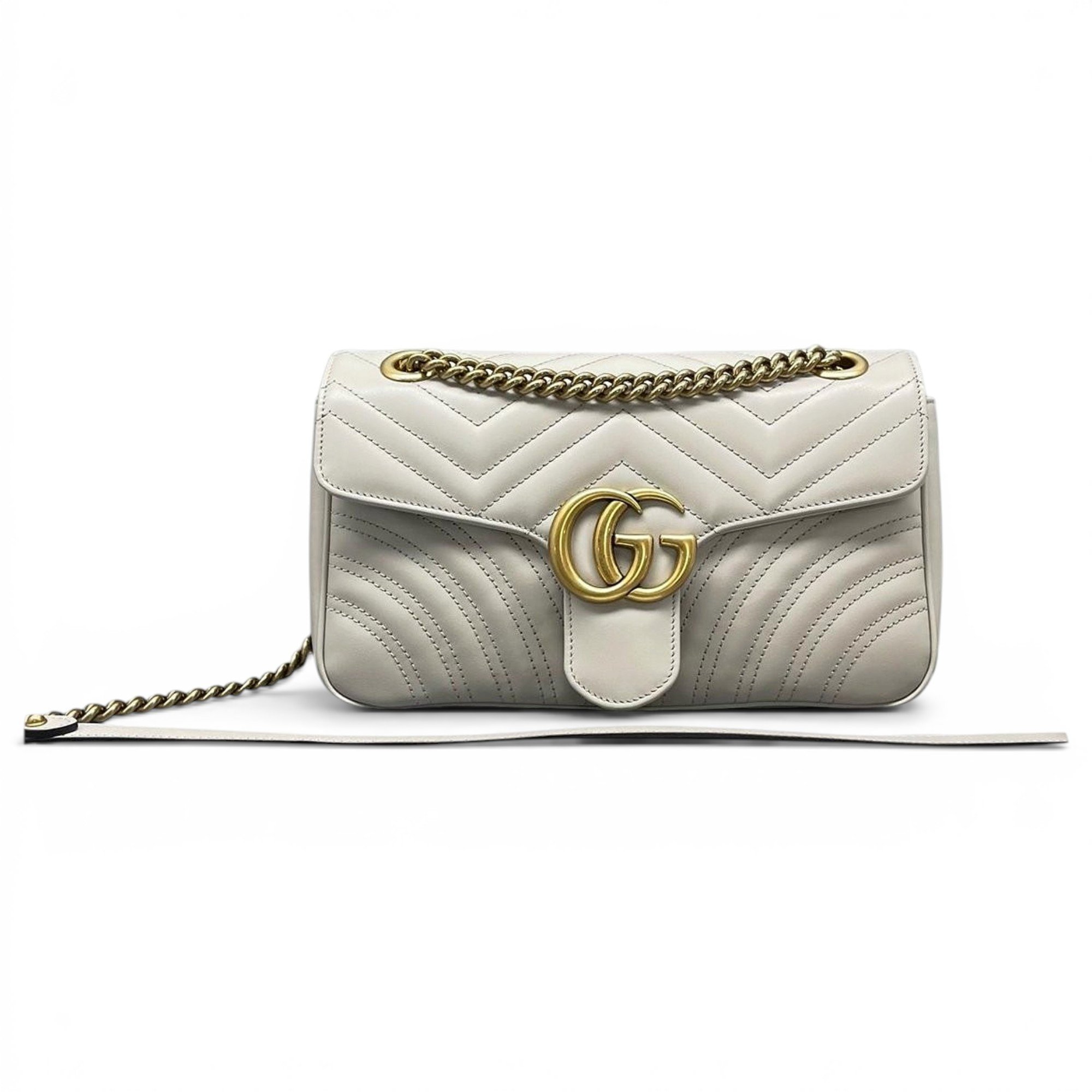 GG Marmont Flap leather handbag