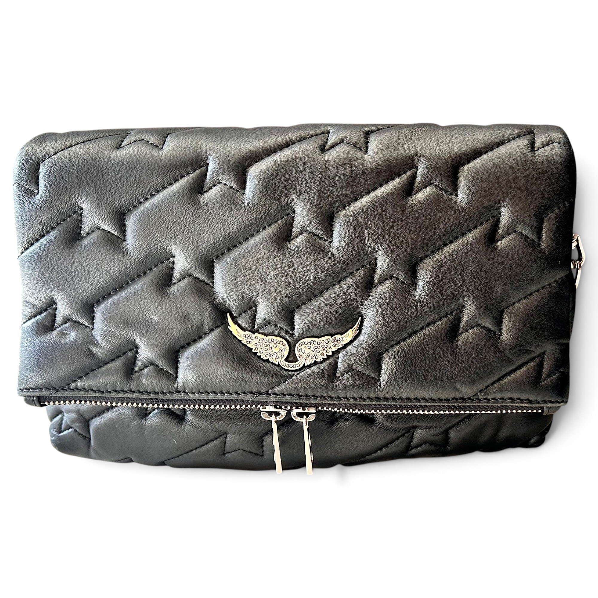 Leather crossbody bag