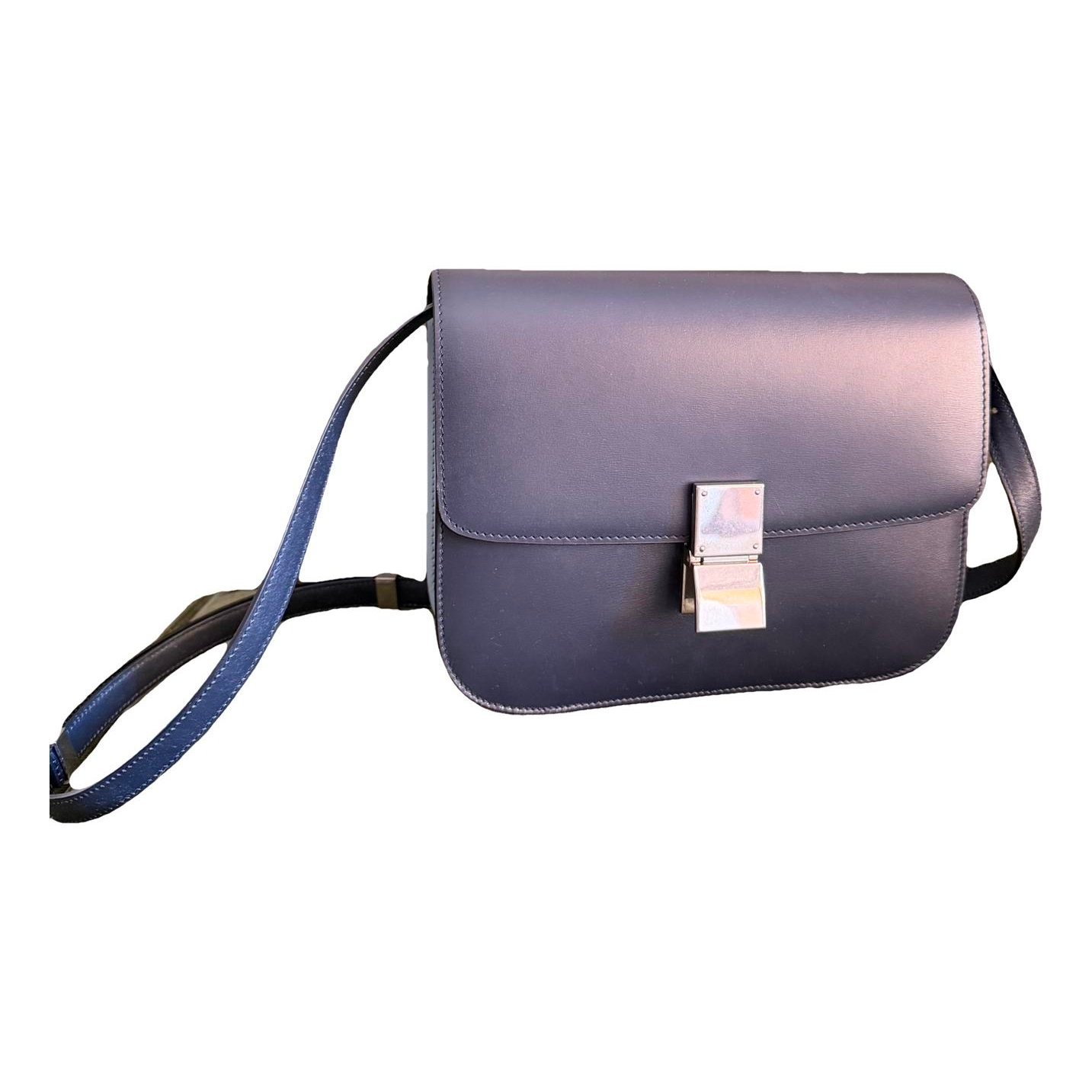 Classic leather crossbody bag